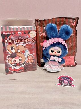 Baby Three Gothic Lolita Bunny Plush Pendant Blind Box-Popo Dreambubble